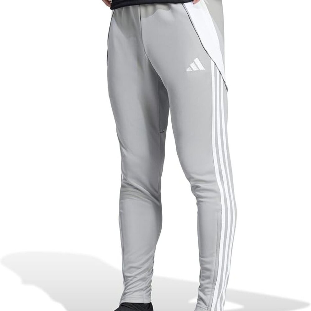 NWT 3XL adidas Tiro 24 Training Pants Team Mid Grey White Soccer IV7274
